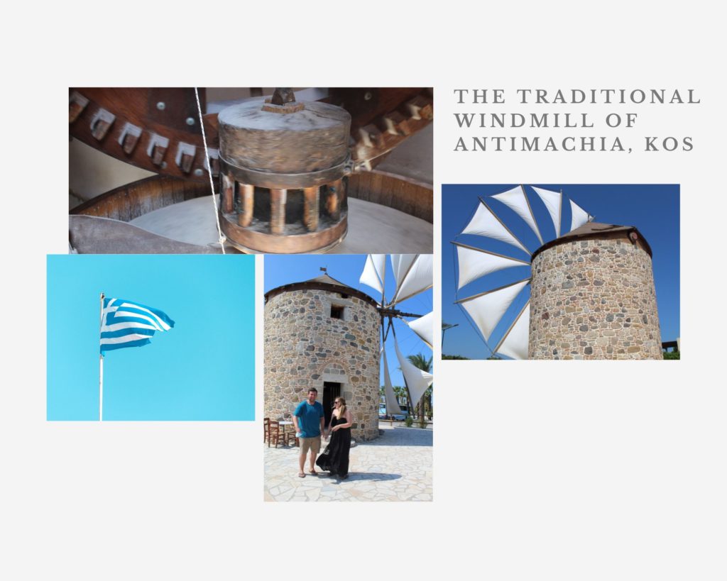 The Traditional Windmill Of Antimachia is an awesome place to visit on Kos Island, Greece.