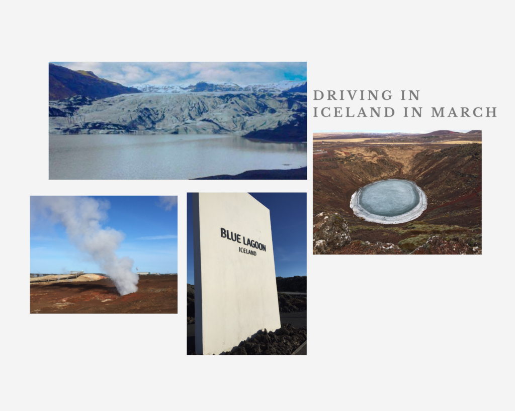 Driving in Iceland in March