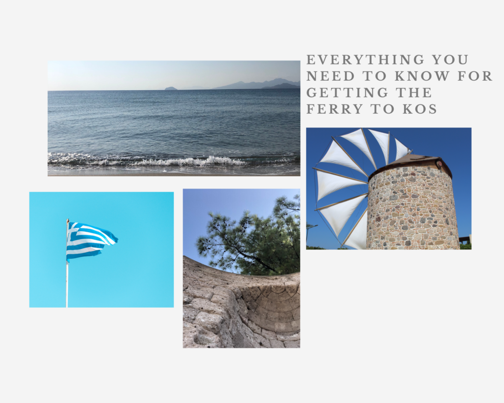 getting the ferry to kos is super easy and a must do on any greek island hopping trip
