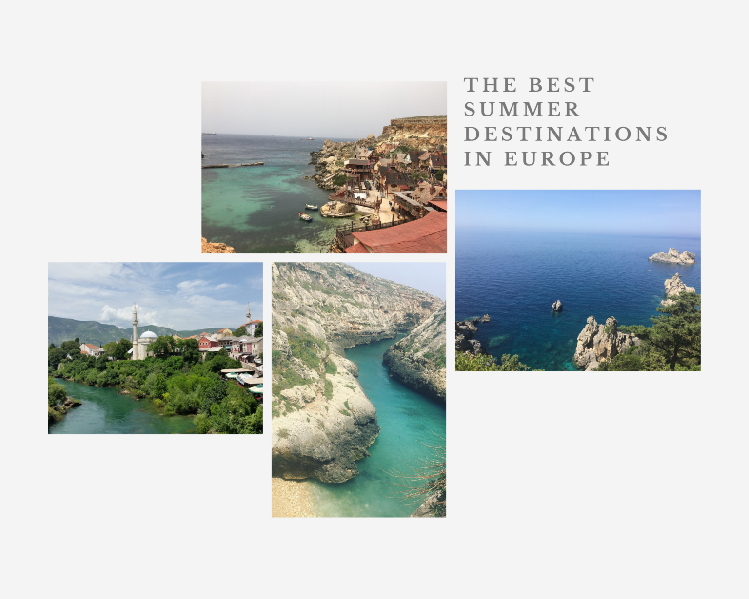 13 Best Summer Destinations You Need To Visit In Europe 2024 - Many ...