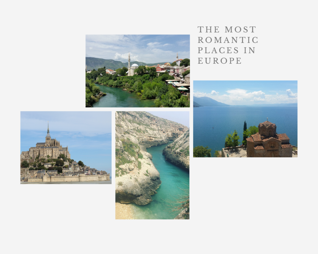 most romantic places in europe