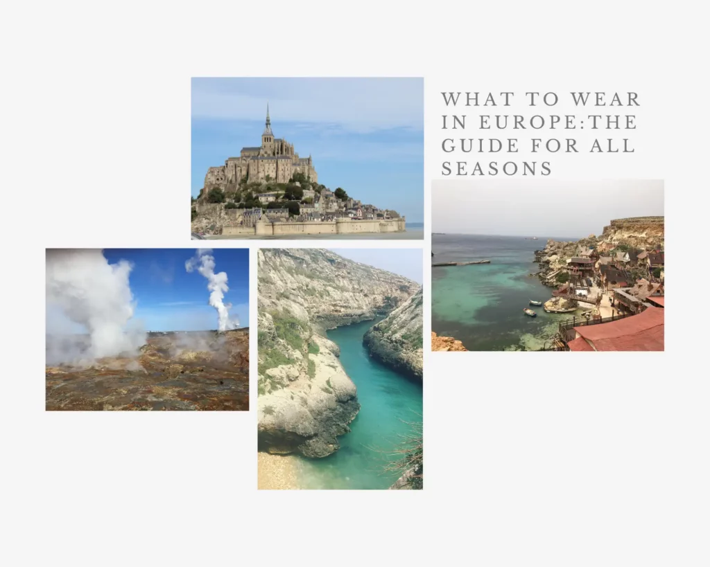 what to wear in Europe