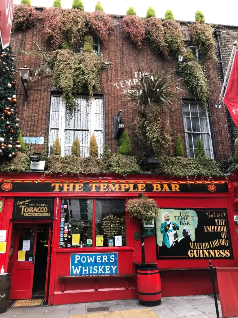 Dublin is an amazing places to visit in Europe in November, especially to see sites like Temple Bar