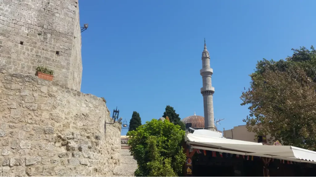 Even though Uber isn't available in Rhodes, there are great other transport options to visit the old town