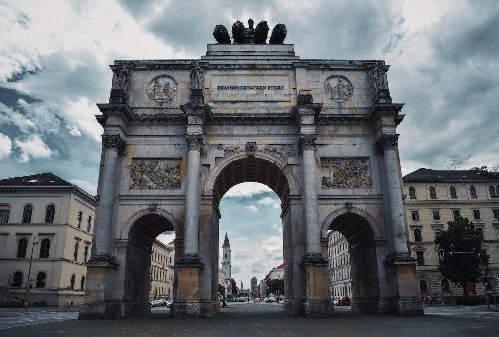 Best Holocaust Tours Germany, Munich- stone gate, sky, Munich