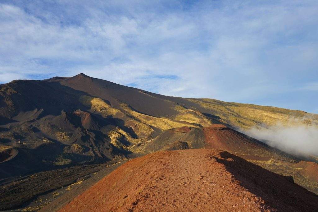 Etna Volcano Private Helicopter Tour Italy- clouds, sky, volcano