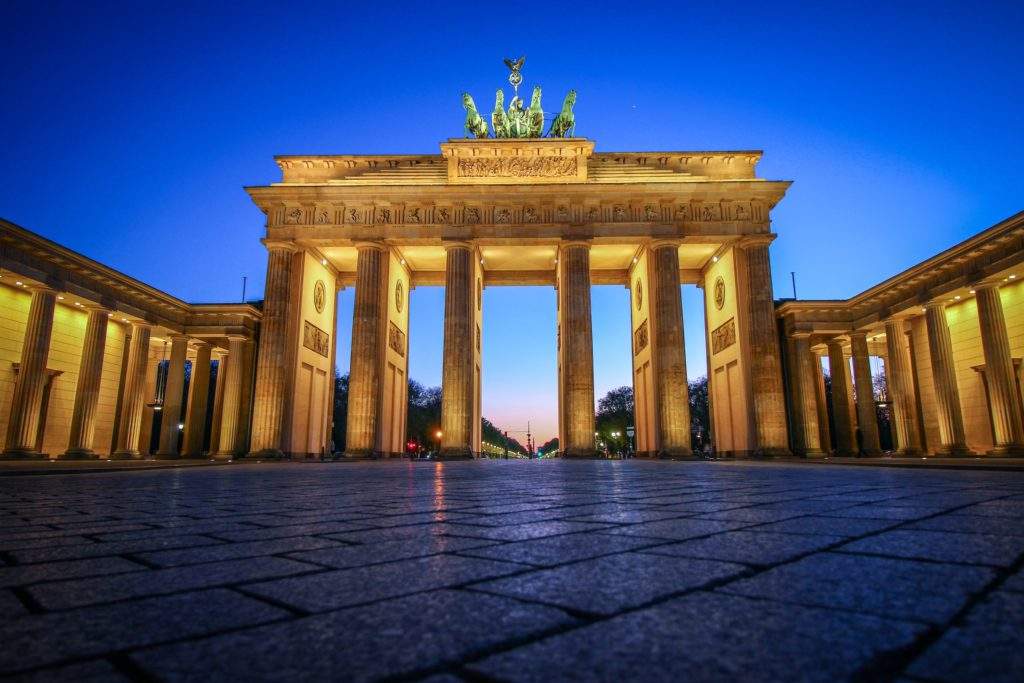 Holocaust tours in Germany Berlin, gate, dark, Berlin