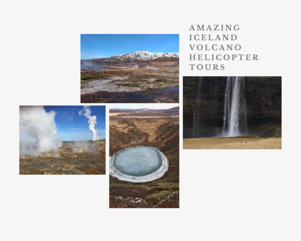 Iceland volcano helicopter tour